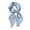 Blue, variant on Elegant Silk Scarf Square Pattern Festive Parties Everyday Glam Women Fashion Accessory Soft Lightweight Hair Neck Wrap