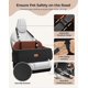 thumbnail image 4 of 2 Safety Leashes Dog Car Seat Removable Washable Comfy Thick for Automotive Backseat Pets Travel Under 55 lbs or 2 Puppies, 4 of 5