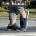 thumbnail image 2 of Hey Dude Men's Wally Washed Blue Space Size 6 | Men’s Shoes | Men's Lace Up Loafers | Comfortable & Light-Weight, 2 of 7