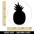 thumbnail image 2 of Pineapple Fruit Solid Self-Inking Rubber Stamp Ink Stamper - Pink Ink - Small 3/4 Inch, 2 of 7