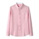 thumbnail image 1 of pstuiky camisetas de manga larga para hombre, Camisa tipo cárdigan de manga larga con solapa y botones con estampado a cuadros informal para hombre. camisetas de hombre m, 1 of 6