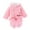 C#Pink5345, variant on CAIVO Baby Jumpsuit Footie Hooded Thicken Winter Bunting Outwear Snowsuit Pajamas For Girls Boys Breathable Toddler Child Daily Wear