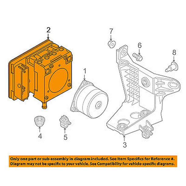 Jeep CHRYSLER OEM 2016 Renegade AbsControl Module 68285047AA Walmart