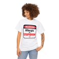 thumbnail image 2 of DJH Apparel | Allergic To Stupidium Funny  / Comical  Unisex T-shirt, 2 of 5