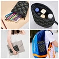 thumbnail image 5 of Kdxio Telescopic Pencil Bag Pen Holder Stationery Case,Stand-up Retractable Transformer Bag Organizer for Christmas Holiday(Faces Of The Cat), 5 of 6
