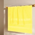 thumbnail image 3 of MyOwn Premium Cotton 4 Pack Bath Towel Set - 100% Pure Cotton - 4 Bath Towels 27x54 - Ideal for Everyday use - Ultra Soft & Highly Absorbent - Yellow, 3 of 6