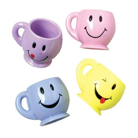 

Smile Face Mini Mugs - Pack of 12