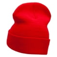 thumbnail image 2 of Happy Labor Day Embroidered 12 Inch Long Knitted Beanie - Red OSFM, 2 of 5