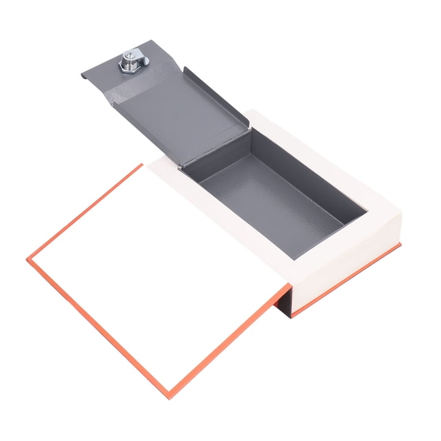 Estuche para libros caja fuerte protectora para libros espacio estable gran espacio con candado para joyas con tarjeta de crédito Caja de seguridad para libros Caja de seguridad pa ANGGREK Cocina, Decoración y Otros