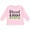AD-Pink, variant on Inktastic Blessed and Lucky 4 Leaf Clovers St. Patrick's Day Boys or Girls Long Sleeve Toddler T-Shirt