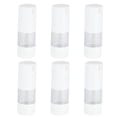 thumbnail image 1 of 6Pcs 15ml Empty Pump Bottles Travel Lotion Cream Pump Container Dispenser, 1 of 6