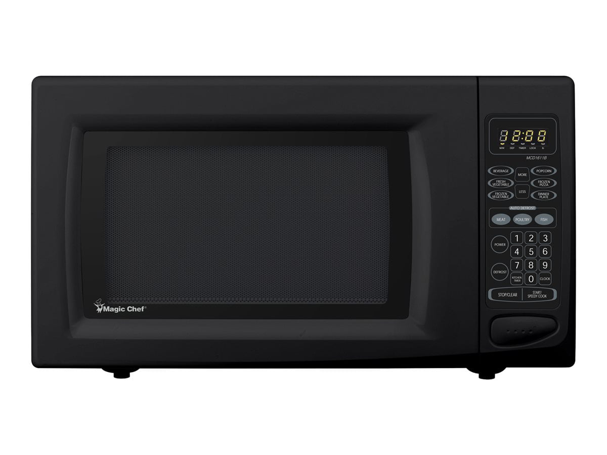Magic Chef MCD1611B - Microwave oven - freestanding - 1.6 cu. ft - 1100
