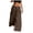 Coffee, variant on felwors Women's Loose Wide Leg Track Pants Drawstring Pockets Elastic Waist Capri Hiking Pants (Coffee, XL)