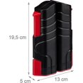 thumbnail image 3 of Table Tennis Net, Ping Pong, Extensible, 180 Cm Wide, Clips Up To 5 Cm Thick, Black/red., 3 of 5