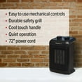 thumbnail image 5 of Visionair 9 In. 750/1500W 5120 Btu 160 Sq-Ft. Ceramic Heater, 5 of 7