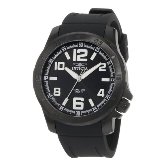 Invicta Specialty Men's Black Dial Quartz Watch 1911