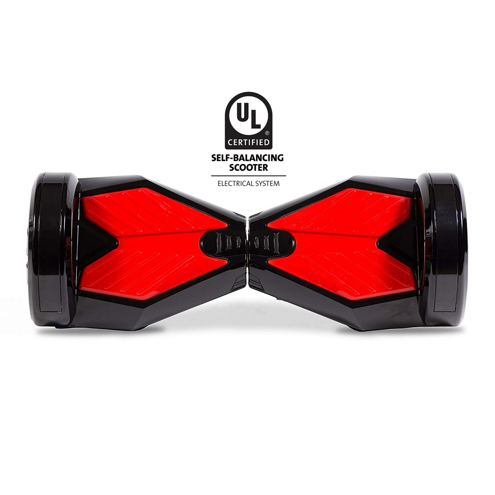 8 inch Lambo Hoverboard with LED Light Bluetooth UL2272 Certified Black Color Walmart
