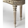 thumbnail image 5 of HomeRoots 389433 31 x 48.5 x 23 in. Beige Vintage Style Kidney Shaped Writing Desk, 5 of 5
