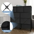 thumbnail image 6 of Crestlive Products Black 9 Drawers Dresser Home Wide Closet Dresser Storage Tower, 6 of 9