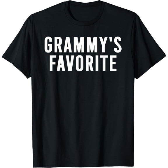 Grammys Favorite T-Shirt Funny Grammys Gigi Favorite Grandchild BLACK Unisex S-5XL Hot Trending Shirt, Vintage Birthday Gift