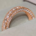 thumbnail image 3 of 2Ct Round Lab-Created Diamond Wedding Band Ring 14K Rose Gold Plated Silver, 3 of 5