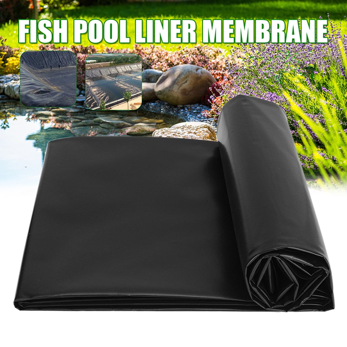 Garden Fish Pond Liners Liner Pool Membrane Reinforced Landscaping All Sizes 