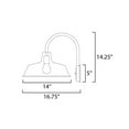thumbnail image 3 of Maxim Lighting - Pier M - 1 Light Outdoor Wall Mount In Rustic Style-14.25, 3 of 5