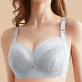 thumbnail image 6 of Bovxnpu Women's Maternity Nursing Bras, Nursing Bras for Breastfeeding Soft Cotton Front Button Bra, Women's Breastfeeding Bra With Open Button Postpartum Breastfeeding Bra 42C, 6 of 9