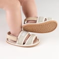thumbnail image 5 of Gyratedream Baby Toddler Infant Girls Boys Soft Open Toe Summer Sandals Flower Princess Flat Shoes 0-18Months, 5 of 9