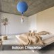thumbnail image 4 of Lámpara de decorativa de lámpara de tejado globo de montaje empotrado de juegos para niño habitación ebé para guardería Colco Lámpara de techo, 4 of 8