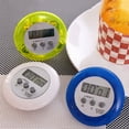 thumbnail image 6 of Reheyre LCD Digital Kitchen Countdown Cooking Alarm Timer Round Magnetic Back Stand, 6 of 8
