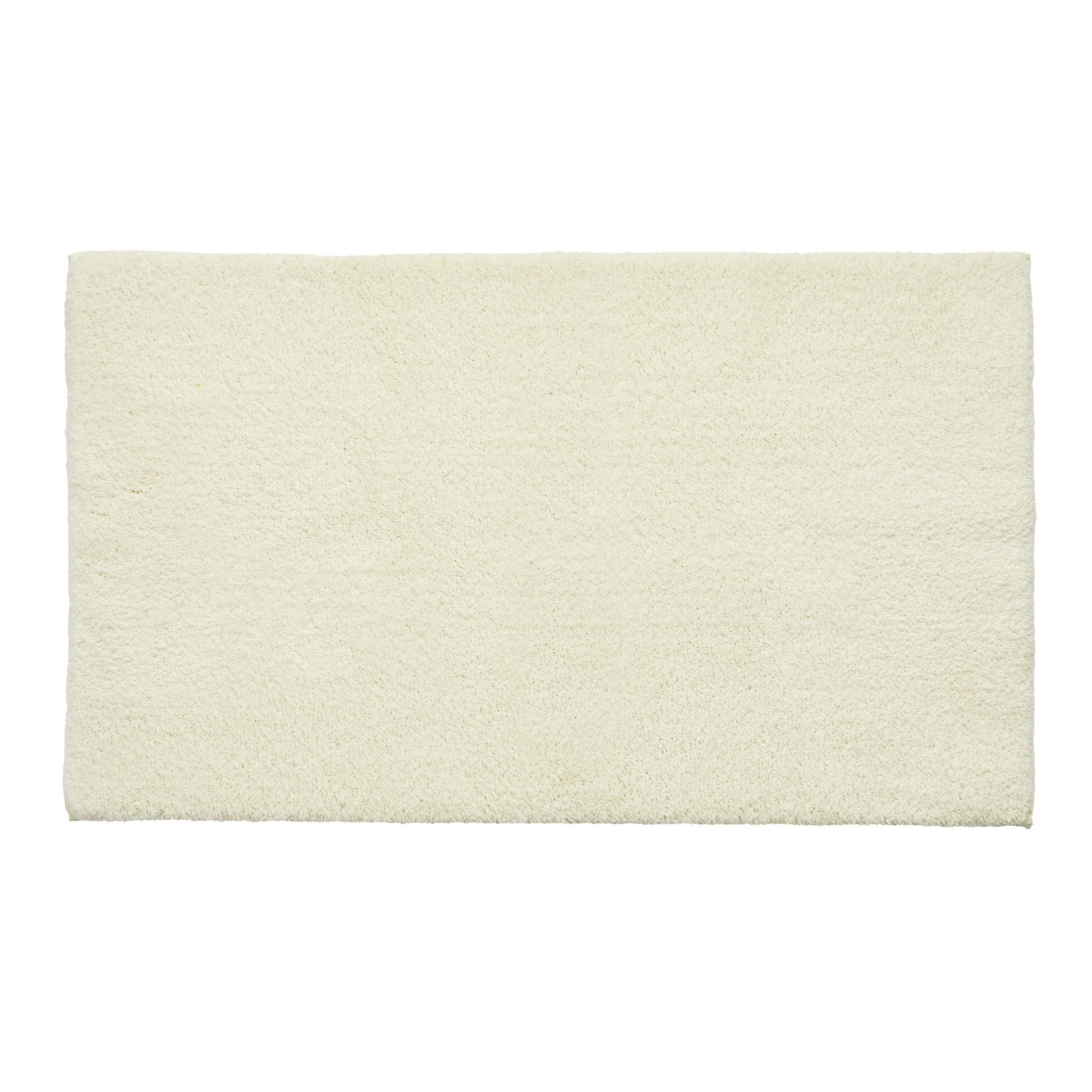 Better Homes & Gardens Ultra Soft Polyester Bath Rug, Plush Absorbent Bathroom Floor Rug with Skid-Resistant Backing, Machine Washable, 20" x 34", Vanilla Dream