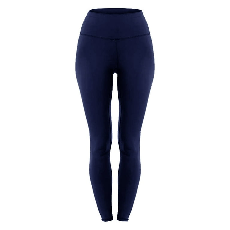 Buy NexiEpoch Leggings for Women - High Waisted Soft Stretch Yoga Pants for  Workout, Running - Reg&Plus Size (Black/Navy Blue, Large-X-Large) at