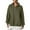 #188-Army Green, variant on AUNVITO Women's Winter Fleece-Lined Button-Up Collar Casual Loose Fit Long Sleeve Sweatshirt Cozy and Comfortable Style