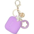 thumbnail image 4 of Yanonmyfd for AirPods Pro 3 Case 2025 with Cleaner Kit,Soft Silicone Protective Cases for Apple AirPods Pro 3rd Generation Case for Women Men,AirPod Pro 3 Cases Cover Accessories with Keychain-Purple, 4 of 7