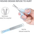 thumbnail image 3 of Baby Nail Kit, 5-in-1 Baby Nail Care Set, Baby Nail Care Tool Set, 3 of 5