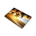 thumbnail image 2 of CADecor Sunset Beach Palm Trees Door Mat Home Decor Indoor Outdoor Entrance Doormat 23.6x15.7 Inches, 2 of 2