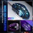 thumbnail image 5 of JOGZMZ Wired Gaming Mouse 6 Button 3200DPI LED Optical USB Computer Mouse, 5 of 5