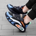thumbnail image 5 of enyan Sneakers Boys Summer Breathable Lightweight Socks Shoes Soft Casual Sneakers Running Shoes for Kids (Toddler/Little Kid/Big Kid) Blue,2.5, 5 of 7