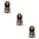 thumbnail image 5 of Wosthever Traje de baño de mujer Traje de baño acolchado Traje de baño de vacaciones Negro + Flor negra L Negro+Flor Negra L 3piezas Wosthever CBP218391, 5 of 6