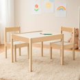 thumbnail image 1 of Kids House Mesa Montessori Sprout Set l de Madera de Abedul y MDF con 2 Sillas, Ideal para Niños Pequeños, Juego, Aprendizaje, Lectura y Manualidades, Diseño Compacto y Seguro, 64x48cm, 1 of 5
