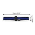 thumbnail image 4 of Unique Bargains Anti-Slip Headband Elastic Headband for Sport Black Deep Blue 1 Pc, 4 of 6