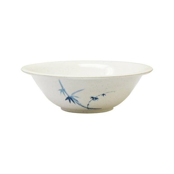 Excellante Blue Bamboo Melamine Dinnerware Collection 15 Oz, 6" Deep Bowl, Comes in Dozen