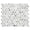 Barla-Sample, variant on Estavo Barla Grey 3/4-in. Penny&nbsp;Round Stone Inspired Matte Porcelain Floor & Wall Mosaic Tile