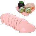 thumbnail image 4 of Party Plates, Practical Fashional Paper Plates Beautiful  For Wedding For Proposal Party Pink, 4 of 8