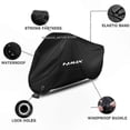 thumbnail image 3 of Waterproof Motorcycle Cover for 125-155cc Bikes, UV Protected, Dust & Snow Resistant, Universal Fit for Scooters 2015-2020, 3 of 5