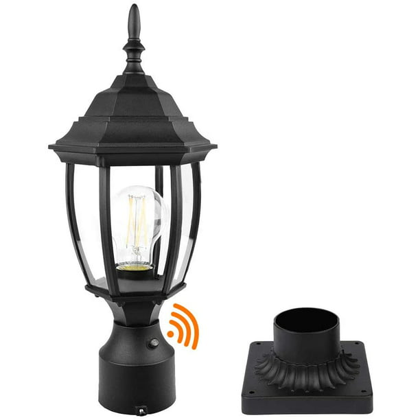 Partphoner Dusk To Dawn Outdoor Post, Outdoor Lamp Post Light Sensor