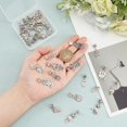 thumbnail image 3 of 1Set 32pcs 16 Styles Owl Alloy Dangle Beads 5mm Large Hole Tibetan European Charms Pendants Owl Charms Bails for Bracelet Necklace Jewelry Making Antique Silver, 3 of 6
