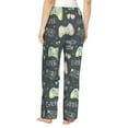 thumbnail image 3 of Naloa Gamers Print Women’s Ultra-Soft Comfy Pajama Lounge Pants with Pockets & Drawstring, 3 of 8