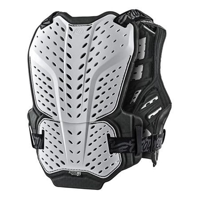 Troy Lee Designs Rockfight Protector de pecho (X-Large/XX-Large) (Blanco)